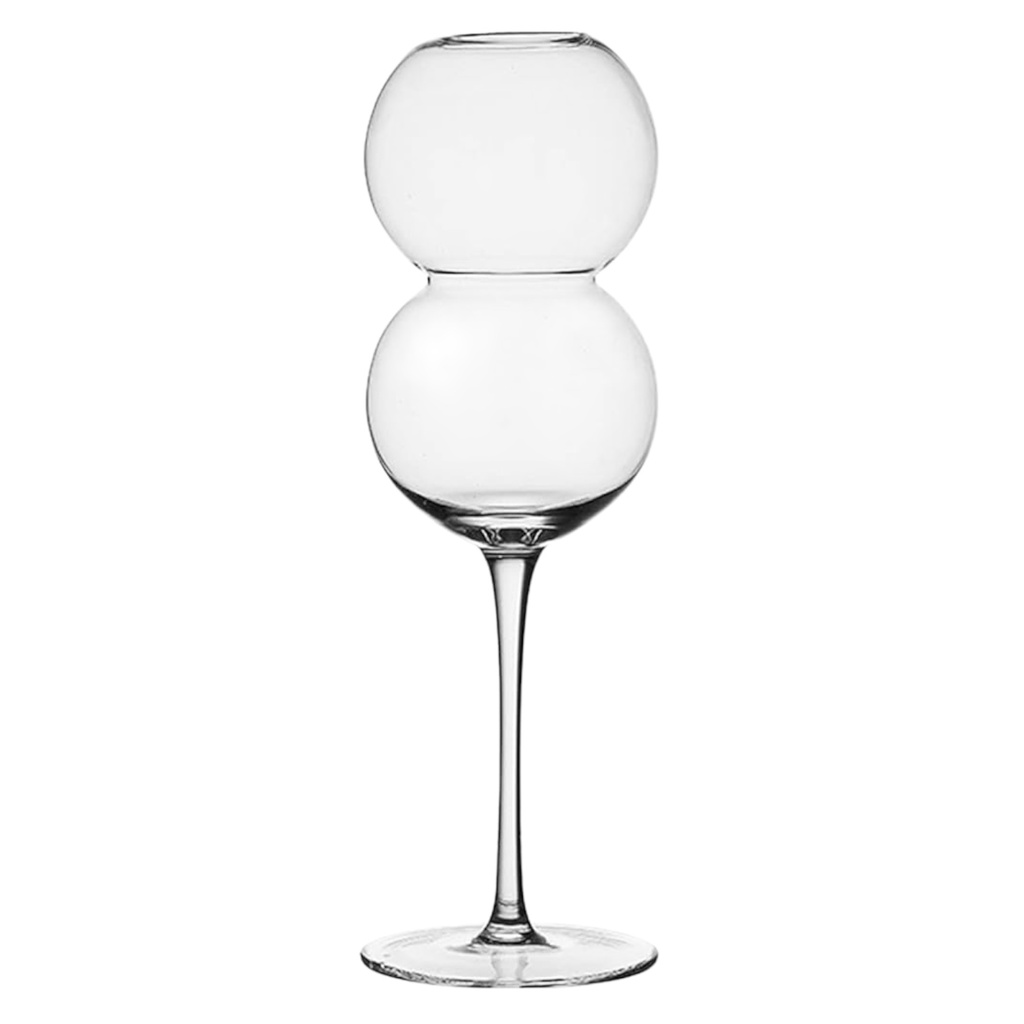 COPA DOBLE BURBUJA DE VIDRIO DE 150ML