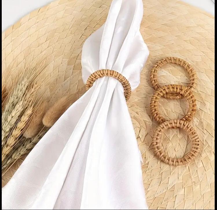 ARO DE SERVILLETA X 6 BAMBÚ NATURAL