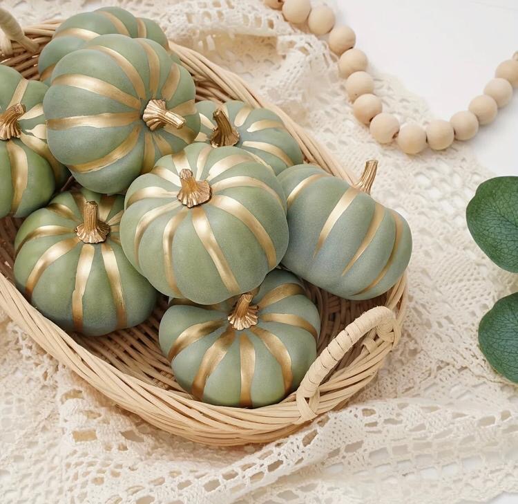 CALABAZAS TURQUEZAS 8CM