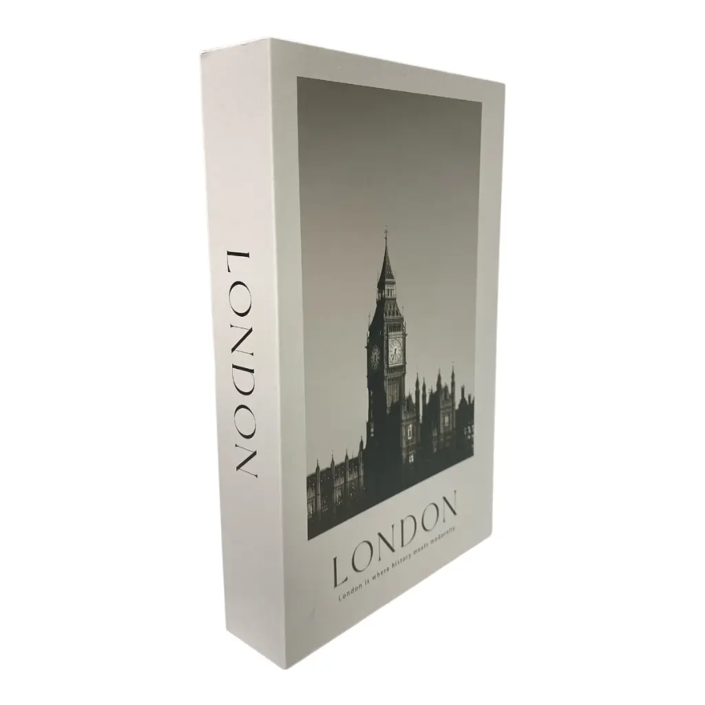 LIBRO DECORATIVO LONDON 27X17X4.5CM