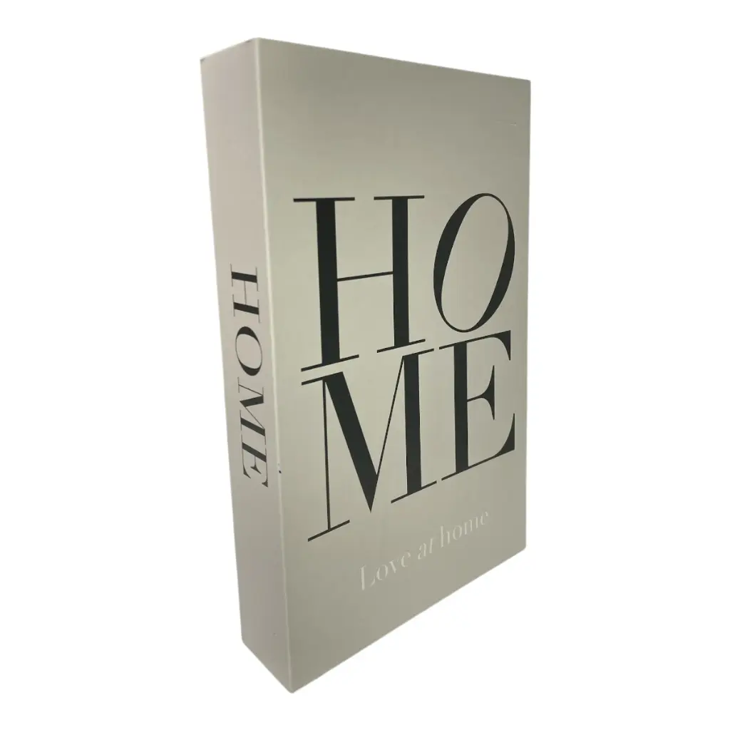 LIBRO DECORATIVO HOME 27X17X4.5CM 