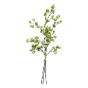 RAMA ARTIFICIAL GYPSOPHILA BLANCA/VERDE 70CM 3RAMAS