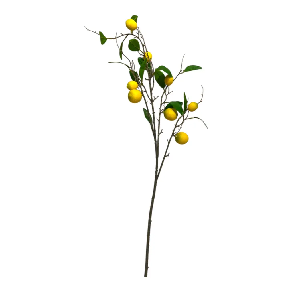 RAMA ARTIFICIAL LIMON 90CM