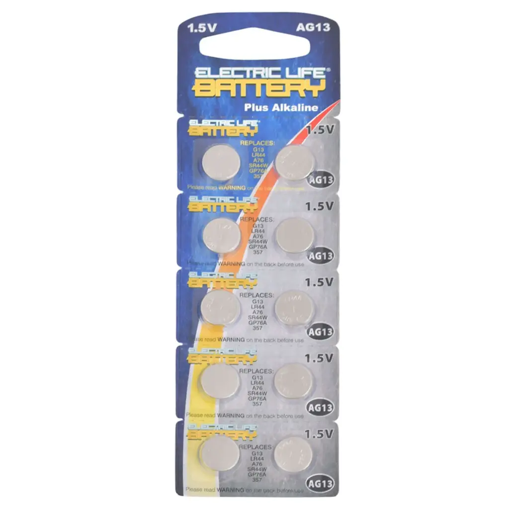 PILA ELECTRIC LIFE AG13 POR UNIDAD, REF:AG13-BP10