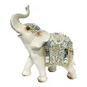 ELEFANTE DECOR POLIRESINA 19X7X22CM