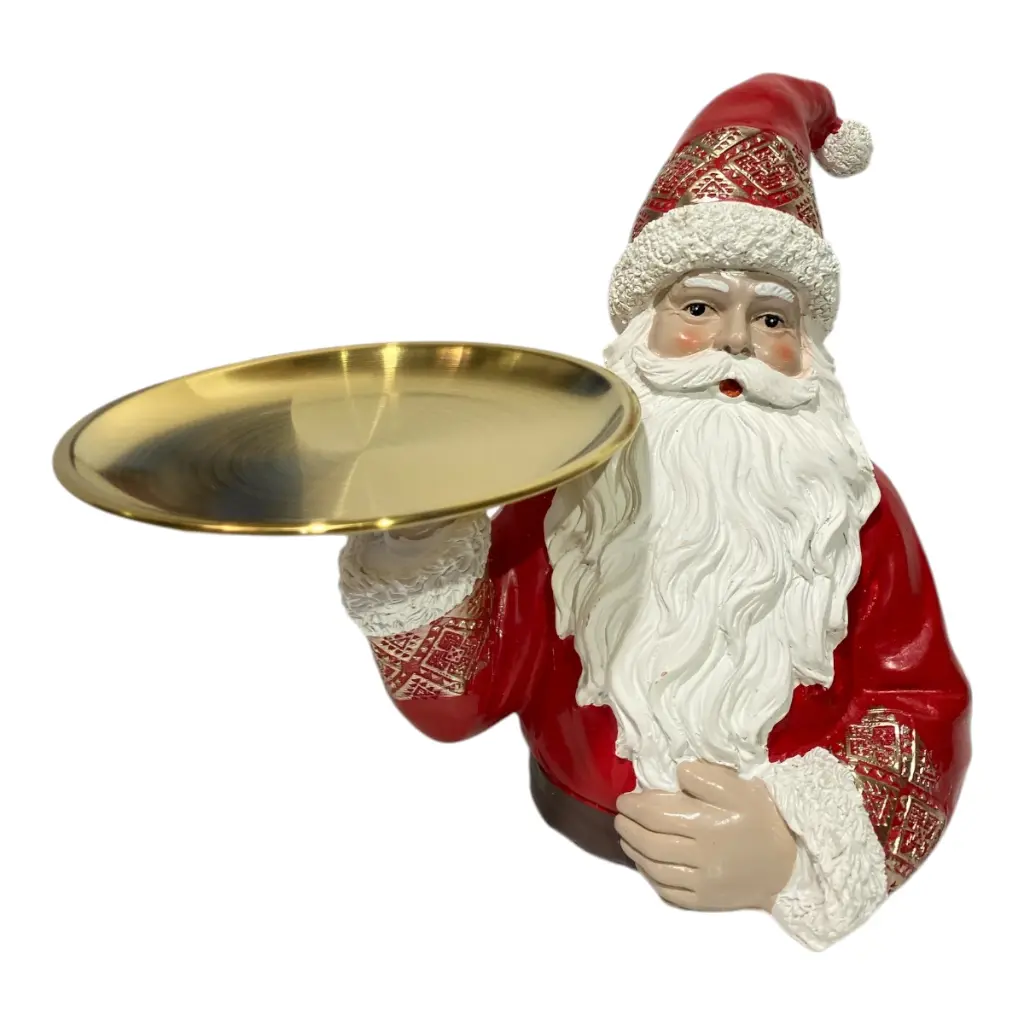 NOEL ROJO CON BANDEJA POLIRESINA 23X18X20CM 