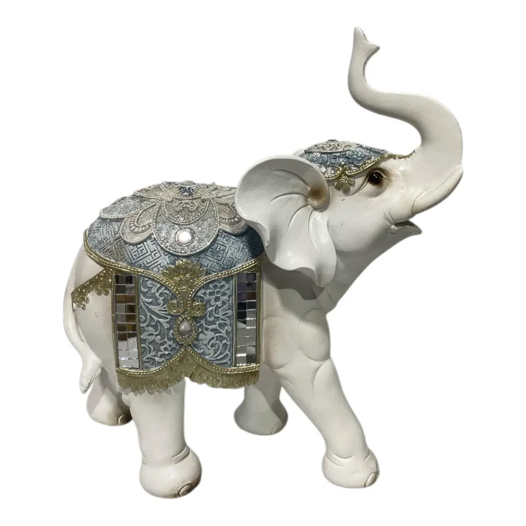 ELEFANTE DECOR POLIRESINA 21X11X26CM