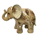 ELEFANTE POLIRESINA MOCCA 26X13X22CM 