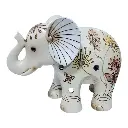 ELEFANTE POLIRESINA MOCCA 22X13X18CM