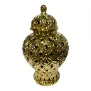 TIBOR DORADO DE PORCELANA 22X41CM