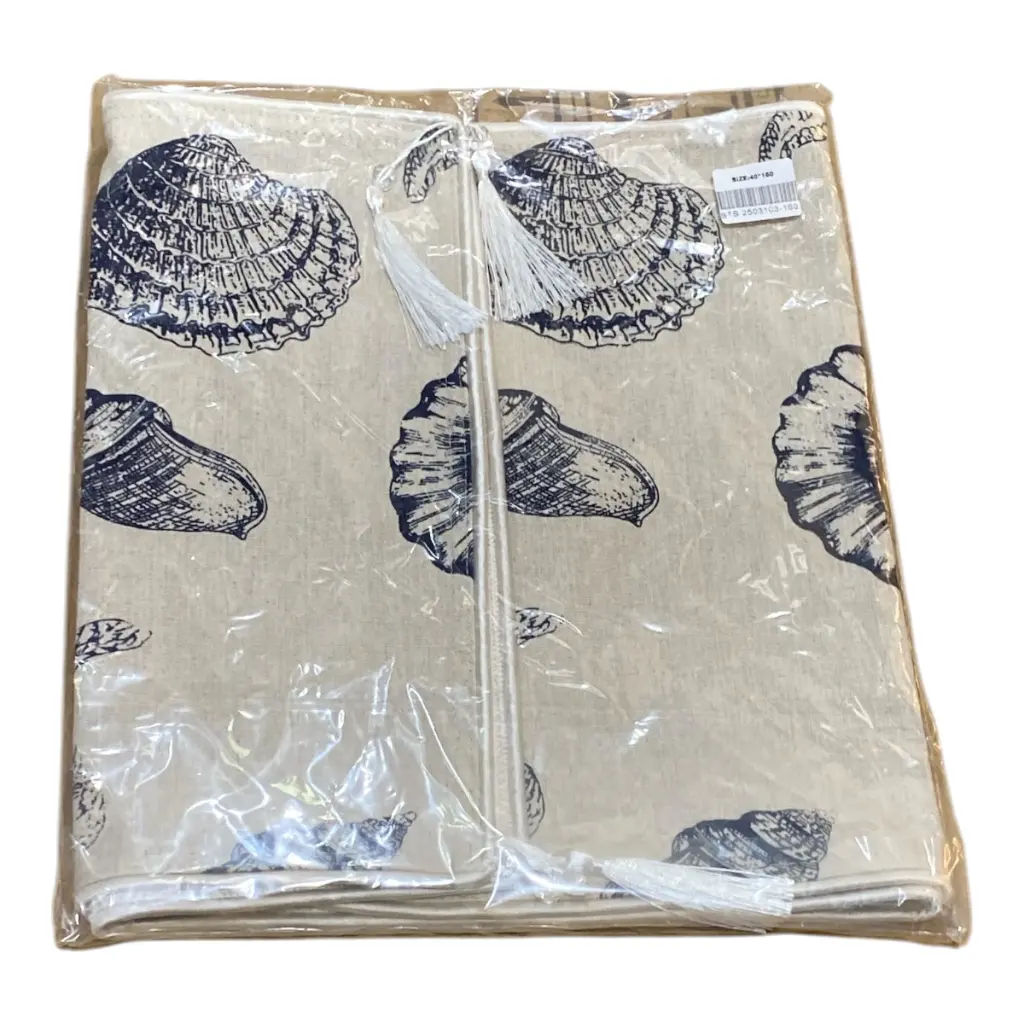 CAMINO DE MESA CONCHAS DE MAR 40X160CM