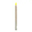 VELA LED LARGA A PILAS 2X27CM C/U  
