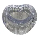 VELA CANDELABRO LED ACRILICA FORMA DE CORAZON 6X5.5X3.5CM