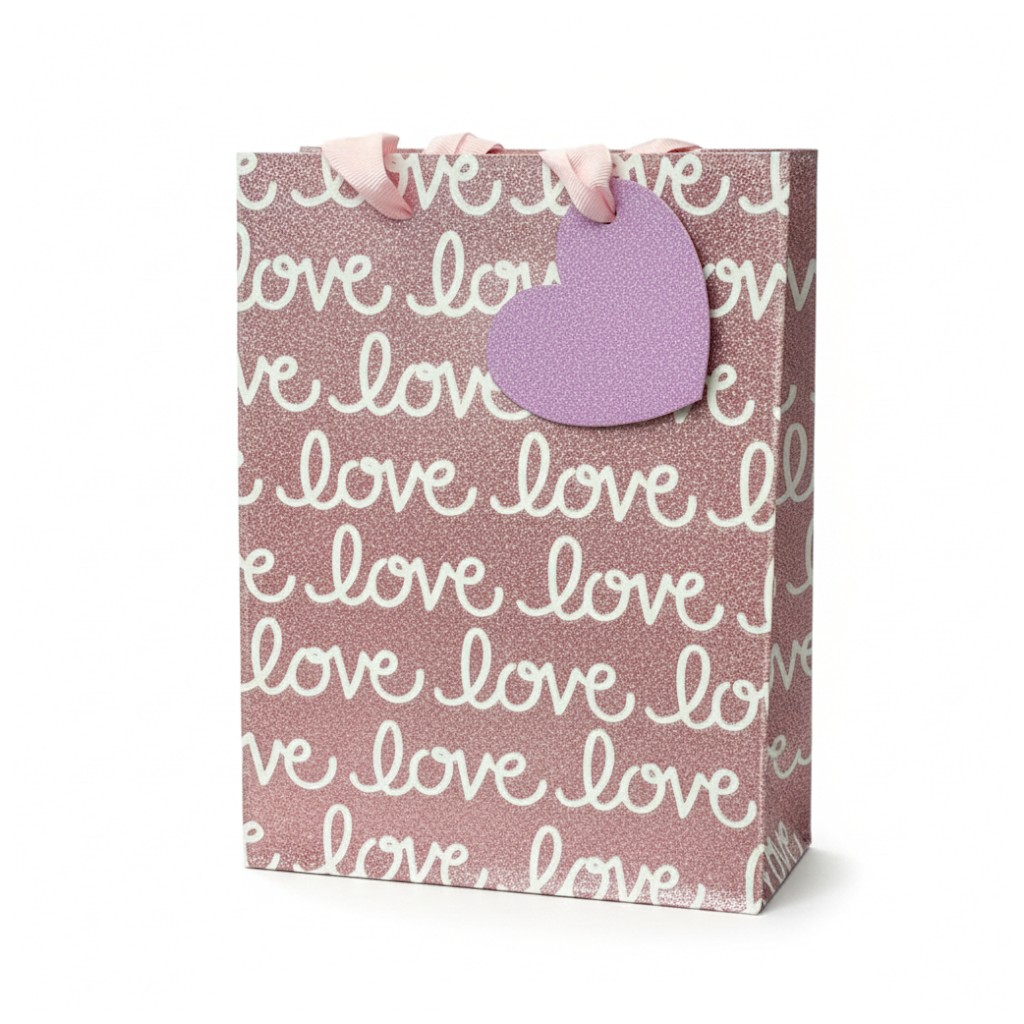 FUNDA DE REGALO ROSE LOVE 18X23CM