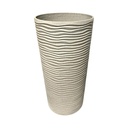 MACETA PVC GRIS MARMOLEADA 22X42CM