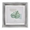 PORTA RETRATO METALICO PLATEADO REF:ES28350 4"X4" 10X10CM