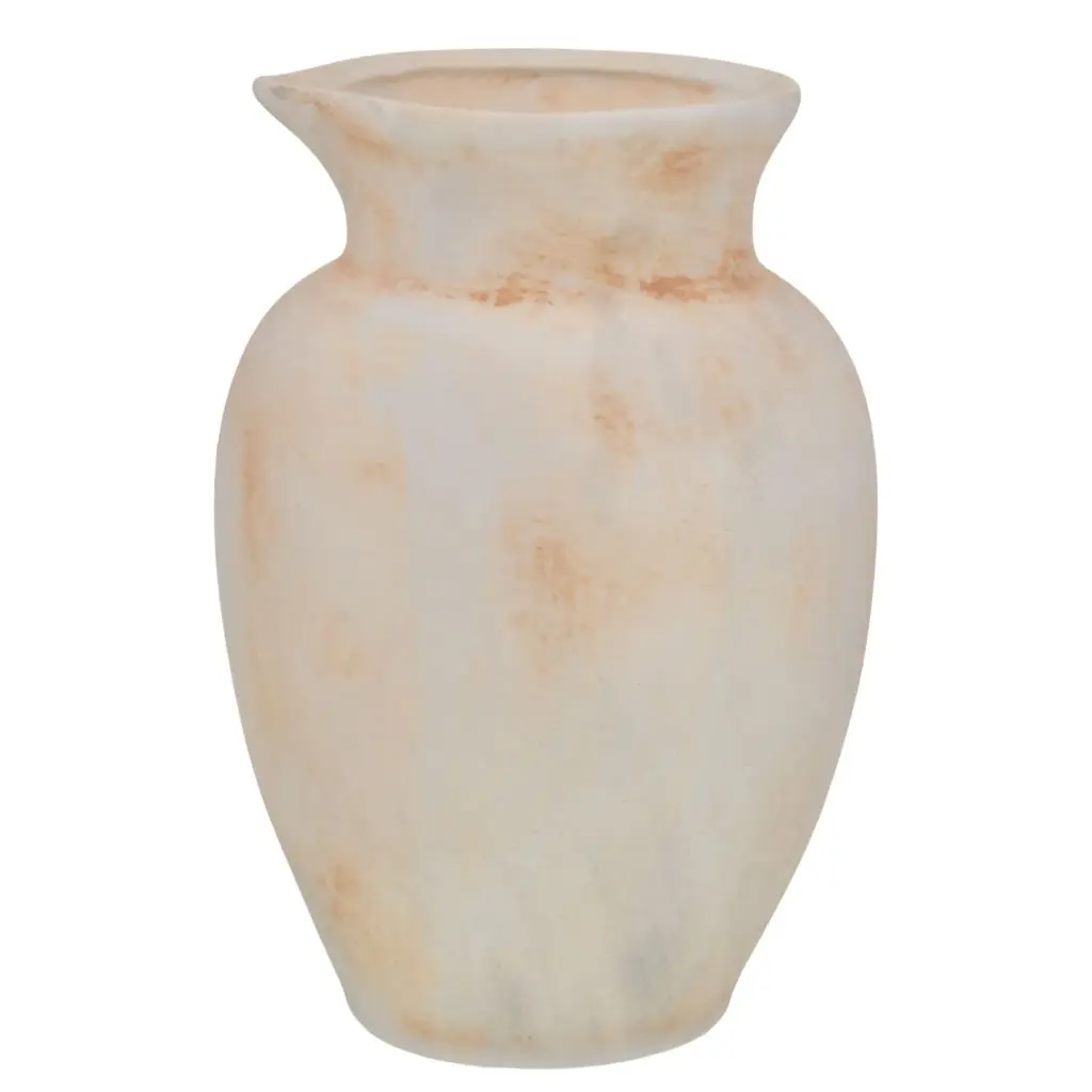 FLORERO DE CERAMICA ARENA REF:HM0890 14X18CM 