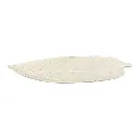 BANDEJA DE MADERA FORMA DE HOJA 45X18CM