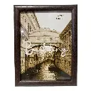 PORTA RETRATO CAFE MADERADO 6X8", 15X20CM