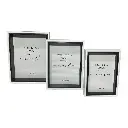 PORTA RETRATO TRIPLE 10X15CM, 13X18CM, 15X20CM