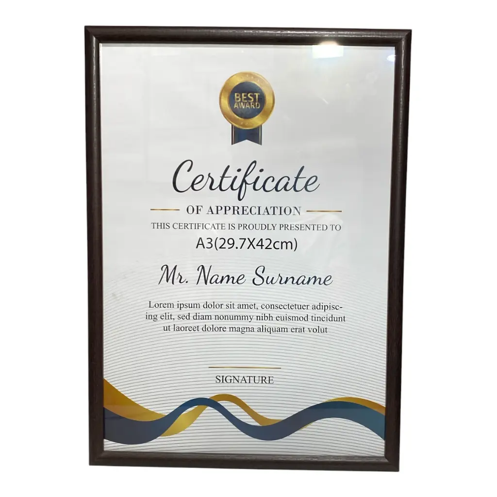 PORTA RETRATO O CUADRO A3 29.7X42CM