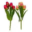 RAMO ARTF. TULIPAN 2COLORES 30CM
