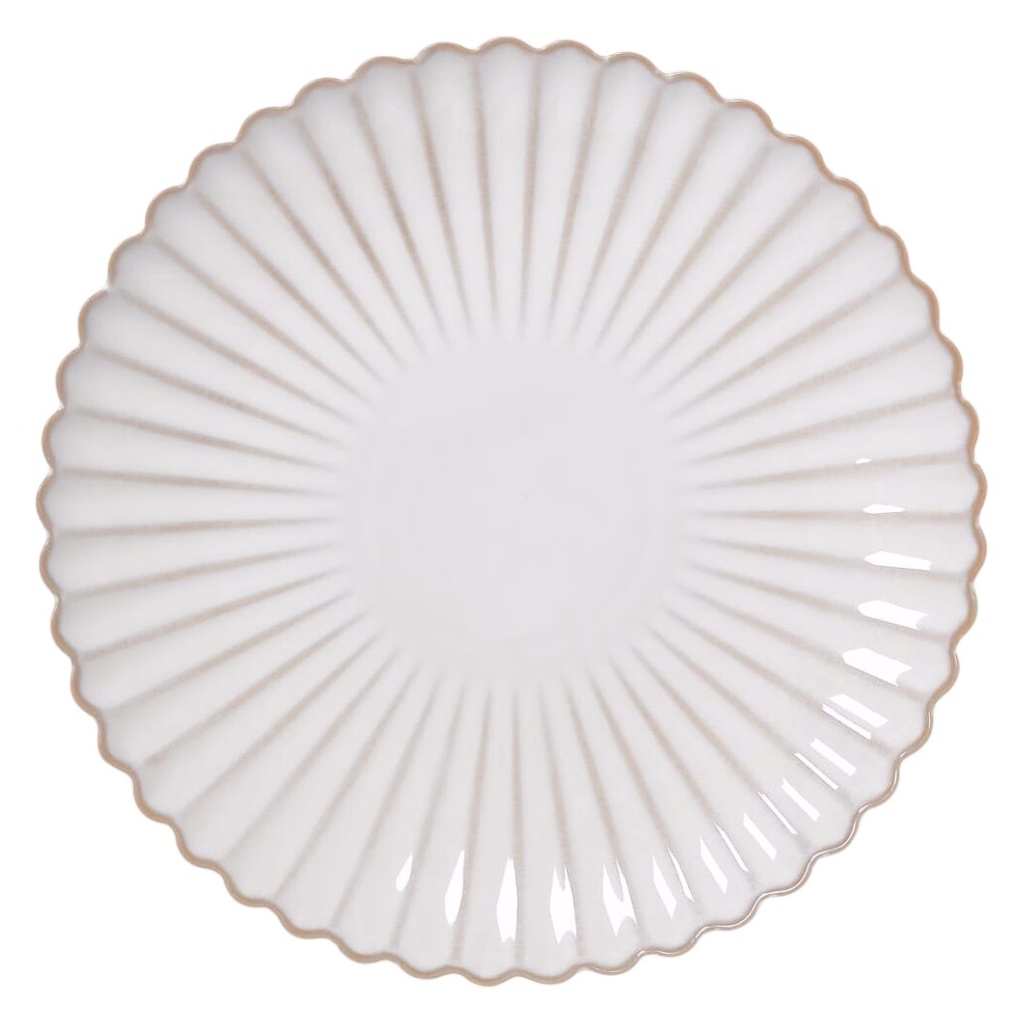 PLATO TENDIDO CERAMICA REF:HM1461/TJL-25ST626108 25CM