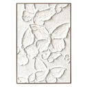 CUADRO TEX. MARIPOSAS MARCO FILO DORADO 70X110CM 