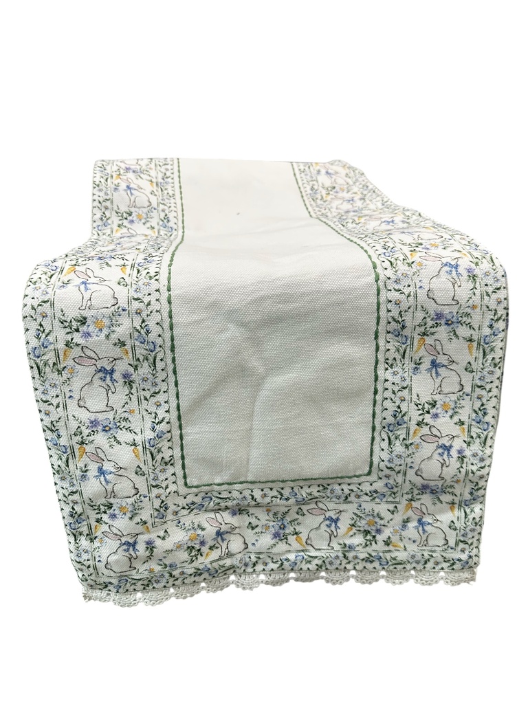 CAMINO DE MESA PASCUA REVERSIBLE 35X182CM