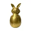 CONEJO LA PRUDENCIA, POLIRESINA 7X7X13CM