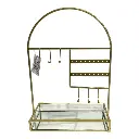 JOYERO METALICO/BASE DE ESPEJO REF:B8210-9 21X10X30CM