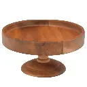 PORTA BOCADITOS DE MADERA REF:ES26303 Ø20CMX11CM