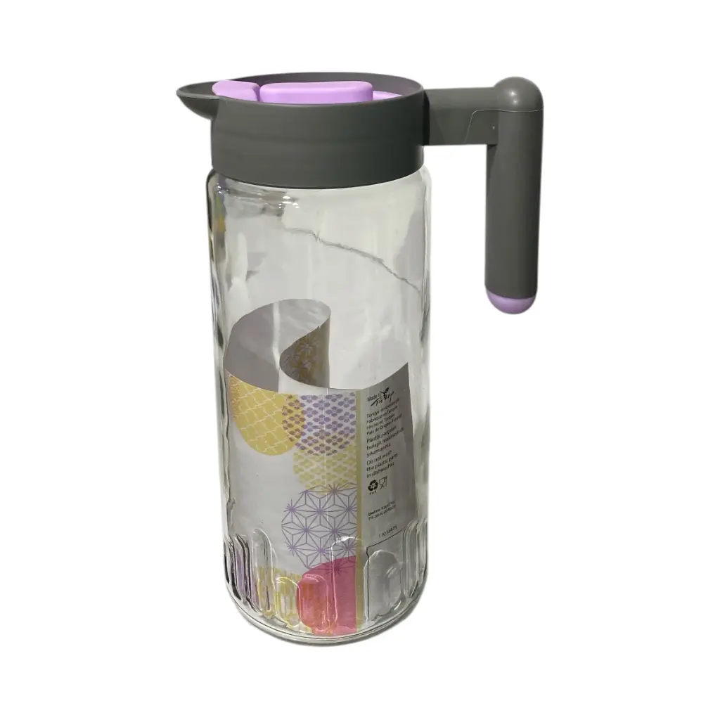 JARRA DE VIDRIO C/TAPA REF:111102-580 1.5 LT.