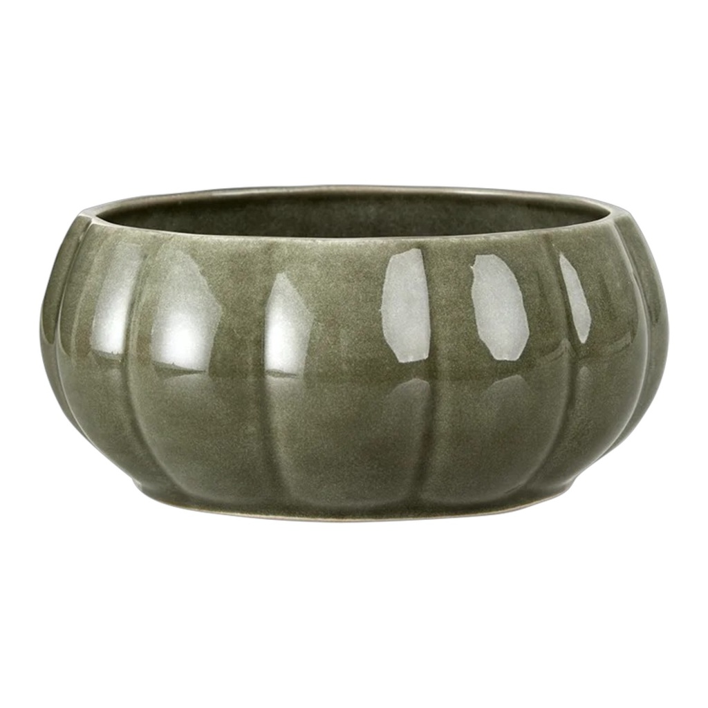 TAZON DE PORCELANA FORMA CALABAZA REF:HM1604/TJL-25ST728260 14X6CM