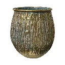 MACETA METALICA MEDIANA REF:ES28798/82076M 24X23CM