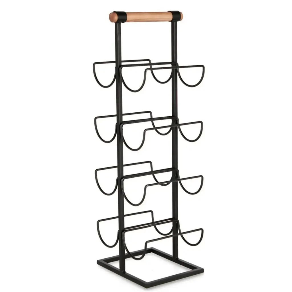 ESTANTE P/VINO METALICO REF:ES27083 20X20X60