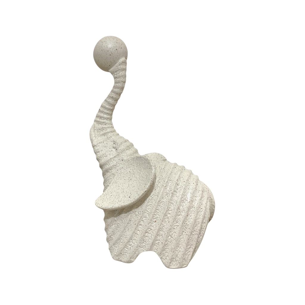 ELEFANTE DECOR ARENA POLIRESINA REF:ES28724 10X7X16CM