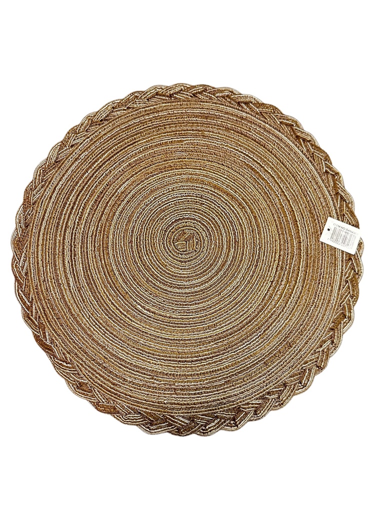 INDIVIDUAL MOCCA REDONDO 38CM