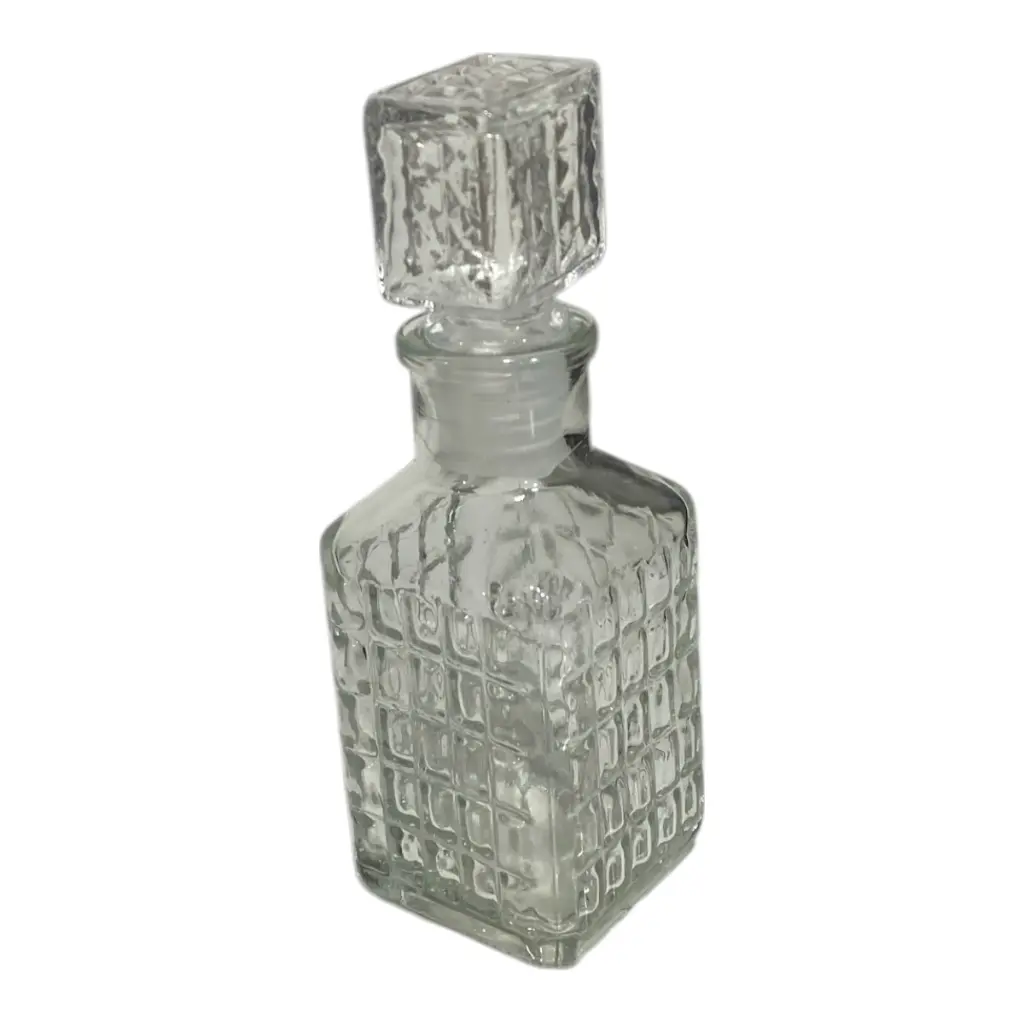 BOTELLITA DE VIDRIO 13X5CM REF:ES24625