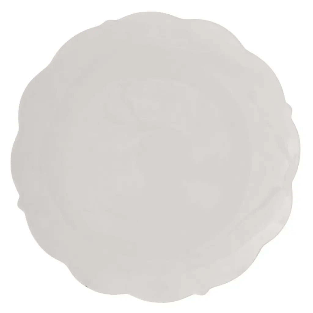 PLATO TENDIDO PORCELANA BLANCO REF:XHP41059 Ø28CM