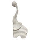 ELEFANTE DECOR ARENA POLIRESINA REF:ES28723 9.5X6.5X21CM