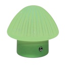 LAMPARA DE MESA CERAMICA/VIDRIO TACTIL HONGO VERDE REF:EF2504004-GN 12X11.5CM 