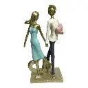 FIGURA DECOR AMOR, POLIRESINA REF:ES28715 12.5X7.5X25CM