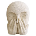 ROSTRO VIRTUDES POLIRESINA 17X8X18CM