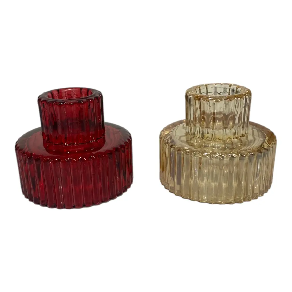 CANDELABRO VIDRIO SURT REF:HM1189 (6.5X5.5CM)