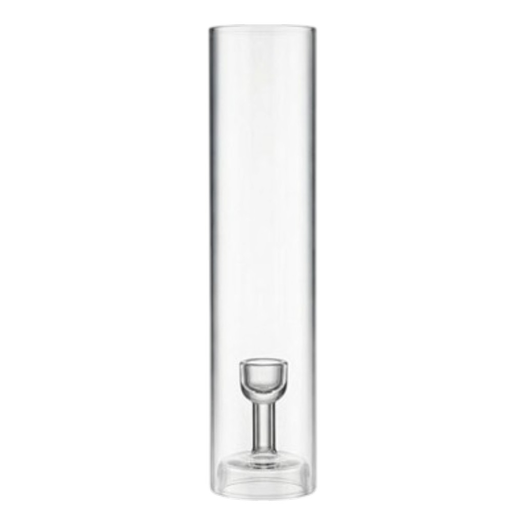 CANDELABRO VIDRIO X2PZ REF:HM1040 (20X8CM)