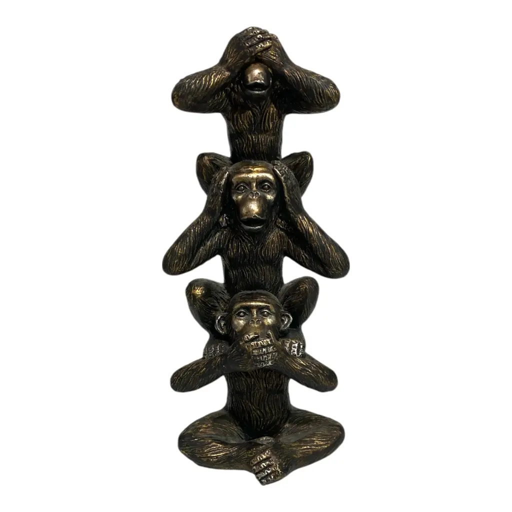 LA PRUDENCIA MONOS POLIRESINA 8X6X21CM