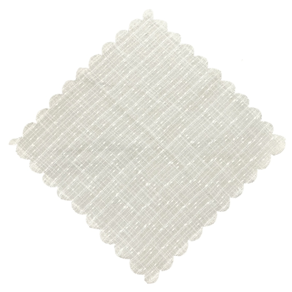 SET DE 6 SERVILLETAS DE LINO 38X38CM