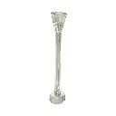 CANDELABRO DE CRISTAL 4.5X30CM