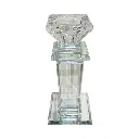 CANDELABRO DE CRISTAL 7X7X16.5CM 